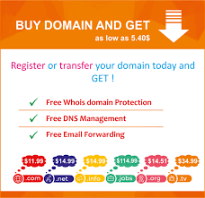 Register Or Transfer Your Domain Name With Us And Get Free For One Year Free Whois Domain Protection Free Dns Ma Email Forwarding Free Email Software Support