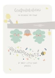 I know you will be a great grandparent. Congratulations Grandparents New Baby Card Moonpig