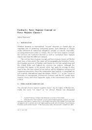 Don't write another contract without learning how to add a force majeure clause to the document. Https Academic Oup Com Ulr Article Pdf 12 1 101 4653747 12 1 101 Pdf