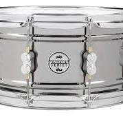 Caja De Batería Classic Acero 14x6.5 - Cromada Con Parche Remo