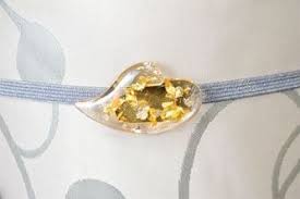 箔浮かぶ水滴の帯留 アン クール アンティーク着物 リサイクル着物のオンラインショップ 姉妹屋 箔 レジンアクセサリー アクセサリー