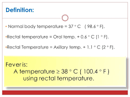 Presented By Ahmad J Albosaily Fever Definition Normal