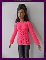 Clothes For Fashion Royalty Fr2 Barbie Poppy Parker 12 Dolls Roupas De Croche Para Bonecas Roupas Para Barbie Vestido Barbie