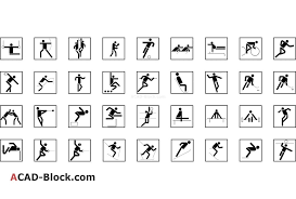 Hazards to which they may be exposed. Cad Pictogram Sport Dwg Drawing Download Free Free Cad Blocks
