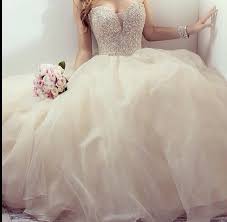 Beautiful Big Puffy Dress Wedding Dresses Beaded Dream Wedding Dresses Princess Wedding Dresses