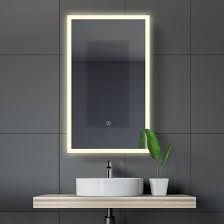 Can white medicine cabinets be returned? Latitude Run Anganette Recessed Or Surface Mount Framed 1 Door Medicine Cabinet With 4 Adjustable Shelves And Led Lighting And Electrical Outlet Reviews Wayfair