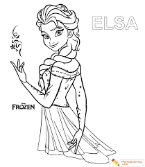 Elsa coloring pages can be touted as one of the most Elsa Coloring Page 08 Free Elsa Coloring Page