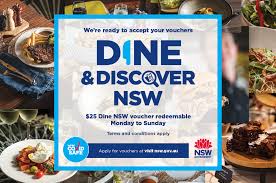 Get excited new south welshman, the government drink & discover vouchers are upon (some of) us. Use Your Dine Discover Nsw Vouchers Here Campbelltown Catholic Club