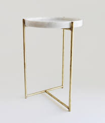 Oliver Marble Tray Side Table Brass By Evie Group Side Tables Marble Side Tables Marble Furniture Marble Coffee Table