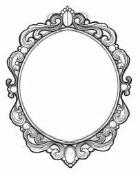 moldura vintage vintage frame tattoo mirror tattoos vintage frames