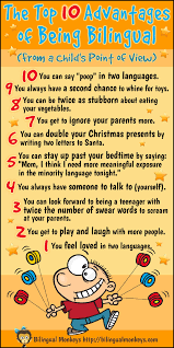 The Top 10 Advantages Of Being Bilingual From A Kid S Point Of View Bilingual Bilingual Education Learning A Second Language