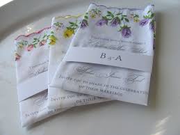 Vintage Inspired Floral Handkerchief Wedding By Thepolkadottedbee 4 00 Sooooo Wedding Invitation Inspiration Fabric Wedding Invitations Wedding Invitations