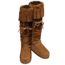 Kodiak Style Mukluks All Moosehide And Fringed Dare To