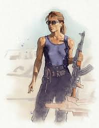 Everything else is just bad fan fiction since none of them tied into the series. Sarah Connor T2 Posterspy