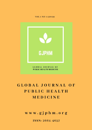 Social determinants of health and inequity among people with disabilities: Global Journal Of Public Health Medicine Ici Journals Master List