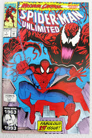 Comics come with a bag and board. Amazon Com Spider Man Unlimited 1 Carnage Rising Maximum Carnage Marvel Comics Ron Lim Tom Defalco Books