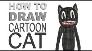 Hard and detailed pages for teens and adults. How To Draw Cartoon Cat Trevor Henderson Youtube