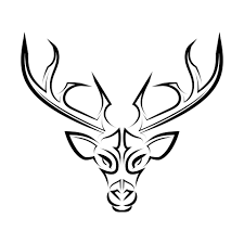 Check spelling or type a new query. Black And White Line Art Of Deer Head Good Use For Symbol Mascot Icon Avatar Tattoo T Shirt Design Logo Or Any Design You Want 2276823 Vector Art At Vecteezy