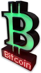 Bitcoin was first described in a white paper published by satoshi nakamoto in october, 2008. Amazon Com Crypto Coin Display Bitcoin Crypto Display Price Ticker Led Matrix Wi Fi Black Red Led Electronics