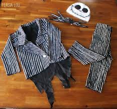 Diy Jack Skellington Kid S Costume Persia Lou Jack Skellington Costume Kids Jack Skellington Costume Kids Costumes