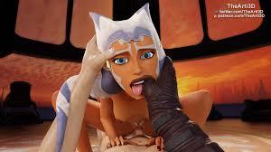 Rule34 - If it exists, there is porn of it  thearti3d, ahsoka tano, anakin  skywalker, togruta  5027499