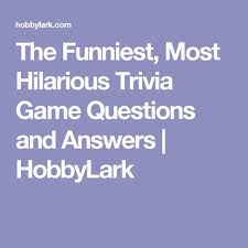 Nov 06, 2018 · trivia questions indeed, but also fun. The Funniest Most Hilarious Trivia Game Questions And Answers Trivia Quiz Questions Trivia Game Questions Fun Trivia Questions