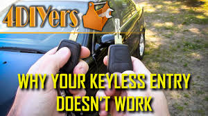 For a problem with the doors, which may unlatch unexpectedly when closed. 5 Reasons Why A Keyless Remote Does Not Work 5 Steps With Pictures Instructables
