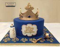 Baby Shower Cake Platinum Cake Designs Custom Cake Designer Cake Decatur Ga Prince Baby Shower Cake Cake Baby Shower Cakes