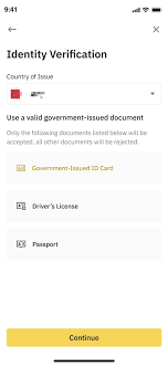 How To Complete Identity Verification Binance