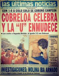 Chad checoslovaquia chile china taipei chipre colombia congo congo rd costa de marfil costa rica croacia cuba curazao dinamarca dominica dominican rep. Lasportadasdetuvida On Twitter 1989 Enero 15 Un Dia Como Hoy Hace 30 Anos Universidad De Chile Descendia A Segunda Division Tras Empatar 2 2 Con Cobresal Lo Recuerdas Https T Co Rbp6v4xizl