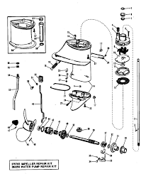 Evinrude Gearcase Group Parts For 1968 9 5hp 9822e Outboard Motor Outboard Motors Outboard Outboard Boat Motors