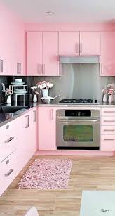 25 Unapologetically Feminine Home Decor Ideas Pink Kitchen Kitchen Colors Chic Home Decor