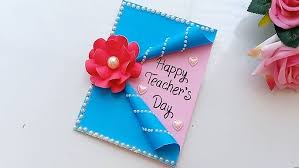 Youtube video cards are a way to make your youtube videos more interactive. Diy Teacher S Day Card Handmade Teachers Day Card Making Idea Youtube
