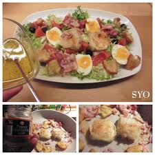 La Salade De Chevre Chaud Du Petit Bistro Salade De Chevre Chaud Recette Salade Chevre Chaud Chevre Chaud