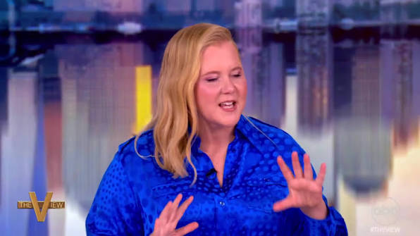 Amy Schumer tells us about carrying the mother of all secrets in her new  movie, 'Kinda Pregnant'! | The View | Facebook