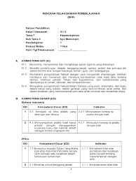 Sdn 2 tegalyoso mata pelajaran : Rpp Kelas 6 Tema 7 St 3