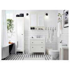 Hemnes Colonne Avec Porte Miroir Blanc 49x31x200 Cm Ikea En 2020 Hemnes Porte Miroir Renovation Salle De Bain