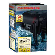 Discoloration is normal and desirable. Penguin Power Filters Marineland