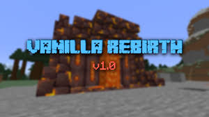 Then, subscribe to me so that you can see the instructions. Vanilla Rebirth Mod Mcreator