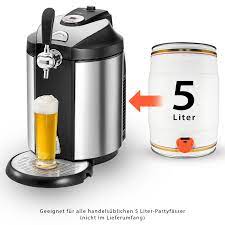 Автомат машина за наливна бира Clatronic BZ 3740 от неръждаема стомана,  цвят - черен 65 W | Уреди за напитки | Електроуреди внос от Германия |  ALLMAG