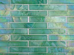 Recycled Glass Make Decorative Tiles Recycled Glass Tile Glass Backsplash Green Kitchen Backsplash