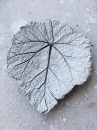 Diy Beton Pflanzschalen Aus Rhabarberblattern Fur Den Garten Fashion Kitchen Pflanzschale Pflanzen Betongarten