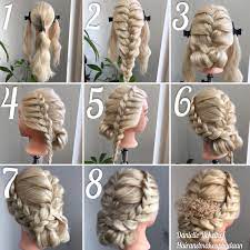 Step By Step Braided Updo Prom Hairstyles Updos Hair Updos Tutorials Braids Step By Step