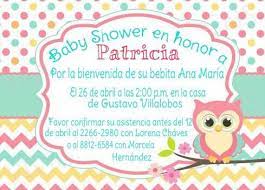 Invitacion Te De Canastilla Buhos Invitaciones Tarjetas De Invitacion Baby Shower