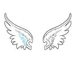 Maybe you would like to learn more about one of these? How To Draw Angel Wings In A Few Easy Steps Easy Drawing Guides Wings Drawing Angel Drawing Angel Wings Drawing