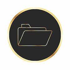 Folder Icon For Your Project Folder Icons Project Icons Folder Png And Vector With Transparent Background For Free Download Folder Icon Creative Instagram Photo Ideas Gold App