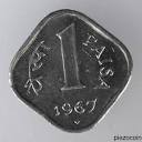 India Paisa 1967(B), Coin, Inv#C261 | eBay