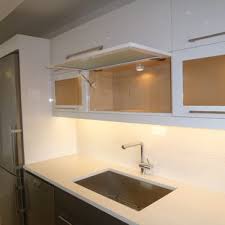 If you rent, you know there are limited with options at times to make a space your own. Flip Up Cabinets Houzz