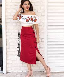 4 423 Begenme 11 Yorum Instagram 39 Da Deniz Butik Denizbutikk Quot Urun Kodu Quot Yan Siyah Dugme Etek Quot 45 T High Waisted Skirt Skirts Fashion