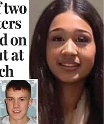 Faces of two youngsters who died